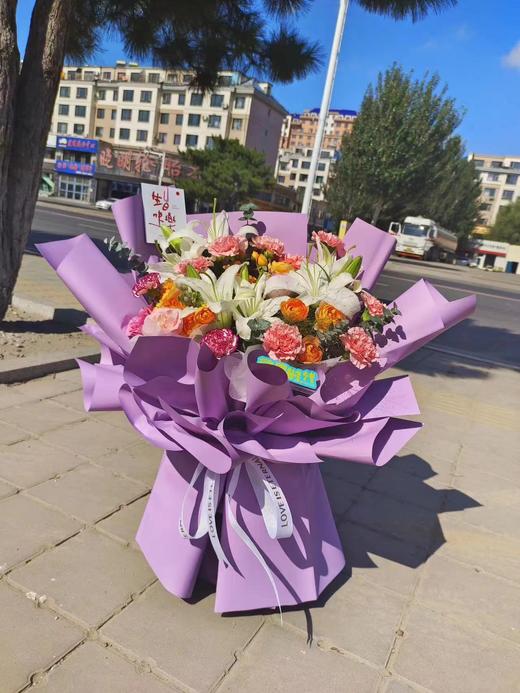 紫色花束 商品图0