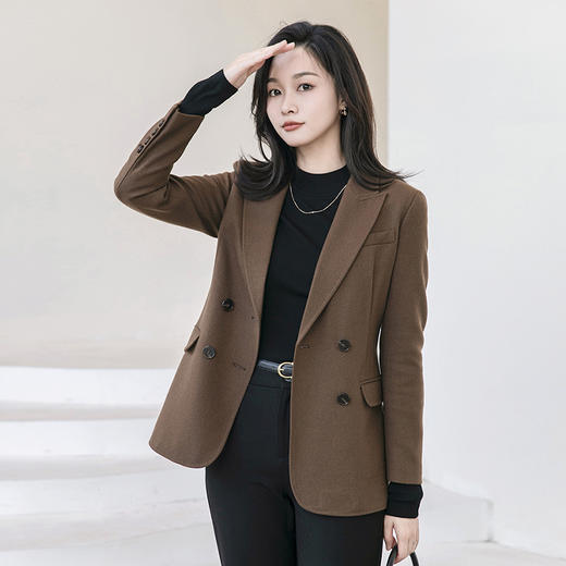 火桐hooton精仿澳毛双排扣西装238803 商品图1