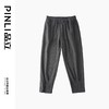 PINLI品立秋季新款提花雪尼尔九分裤男士潮牌百搭直筒休闲裤B233117056 商品缩略图5