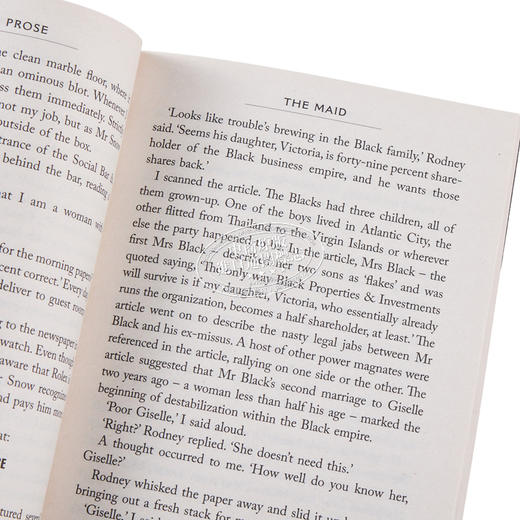 预售 【中商原版】酒店女仆 The Maid 英文原版 Nita Prose 奇幻惊悚悬疑小说 商品图3