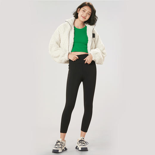 都市丽人强暖瑜伽运动裤秋裤负15至负5度适穿锦纶九分裤加厚款百搭裤打底裤保暖裤LL34B2 商品图0