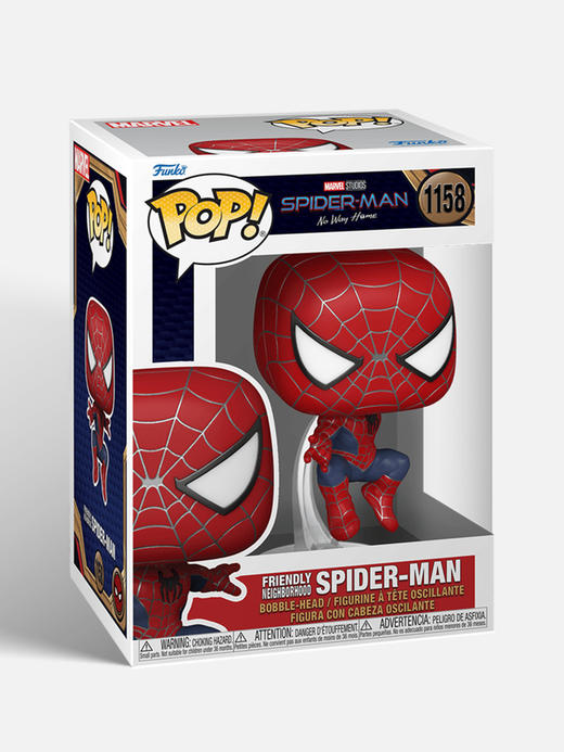 Funko POP美漫蜘蛛侠英雄无归第三季跳跃蜘蛛侠手办摆件 67607 商品图4