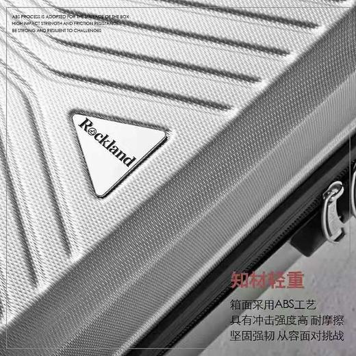 洛得兰德夏威夷系列拉杆箱20寸（银色）20银色 商品图1