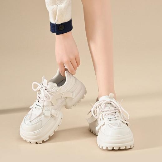 ZHR网面老爹鞋女厚底女鞋秋季百搭休闲鞋女鞋子女百搭女士运动鞋 商品图7