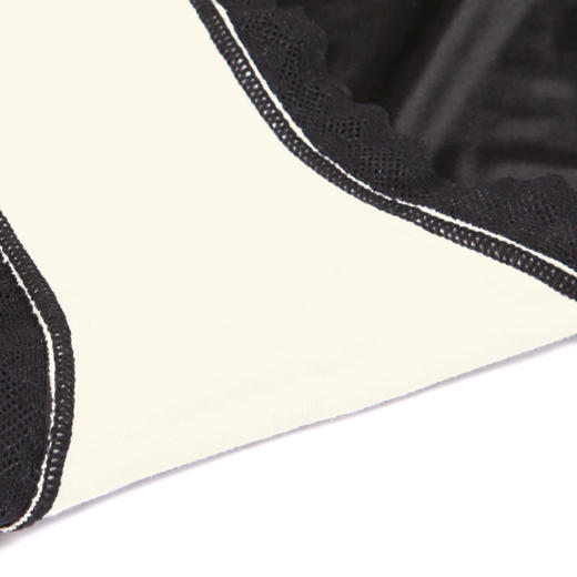 都市丽人基础系列锦泳薄透丝滑低腰平角女士内裤新年本命年红品LK32E5 商品图7