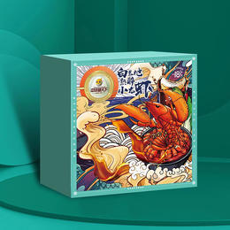 中洋鱼天下  茴香龙虾1.6kg*1盒（单只8-10钱 ）+白兰地熟醉小龙虾（单只6-8钱）*1盒共2盒 清水龙虾 特大小龙虾 开袋即食