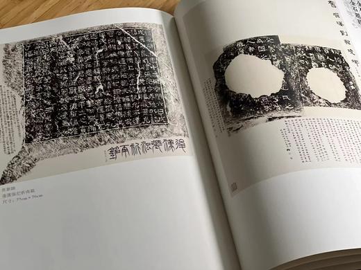 《铭刻中原：中原古代金石铭刻展》，河南印社编著，大16开，270页，全彩精印，河南印社2023年出版。原价780，售价238元。
  商品图14