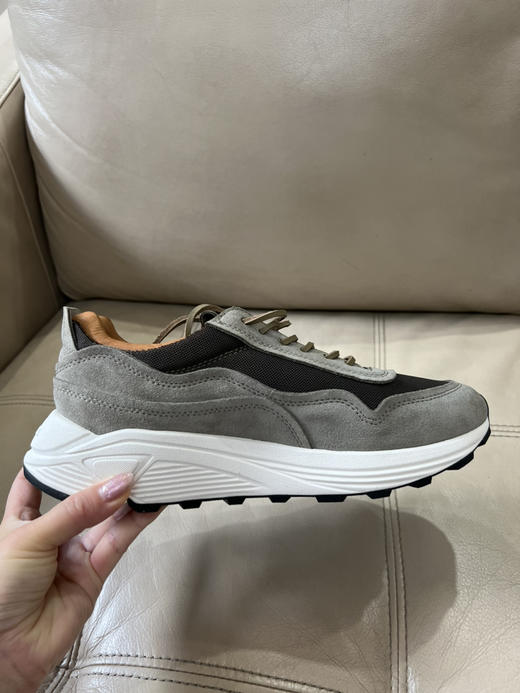 意大利BUEETRO 舒适透气 积雨云灰 增高厚底老爹鞋 轻便休闲男鞋 商品图8