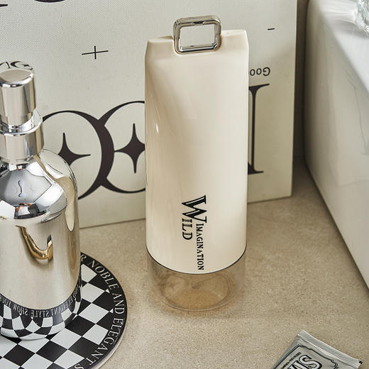 「 ins高颜值奶油风」旅行洗漱牙具盒 旅游牙刷牙杯套装 便携式颜值漱口杯牙膏口腔护理收纳整理盒 商品图0