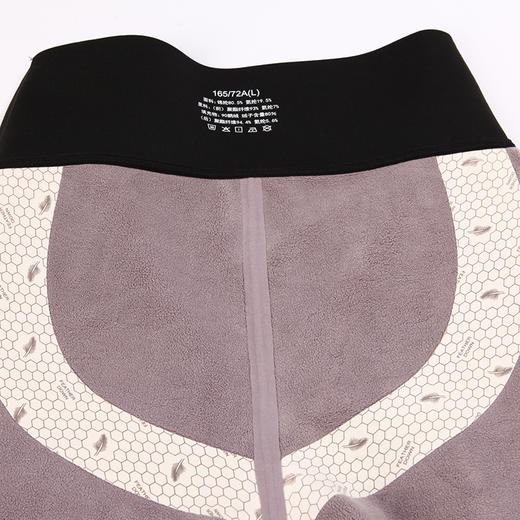 都市丽人强暖瑜伽运动裤秋裤负15至负5度适穿锦纶九分裤加厚款百搭裤打底裤保暖裤LL34B2 商品图9