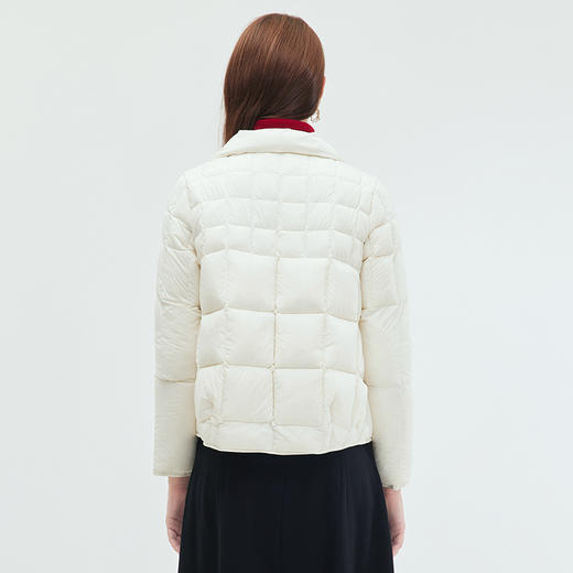 EITIE爱特爱冬季新款通勤显瘦轻薄保暖短款羽绒服7211903 商品图5