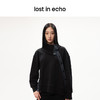 lost in echo设计师品牌大翻领休闲开衩短款卫衣口袋开衩短裙套装 商品缩略图3