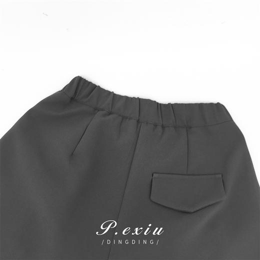 01-1潘依绣丁丁宠粉  松紧腰西装料休闲短裤 7825 商品图4