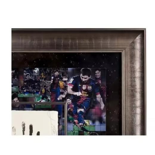 收藏系列 梅西 巴塞罗亲签手掌印 全球限量20 商品图5