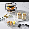「三款尺寸！密封款」厨房冰箱保鲜盒食物密封PET材质蔬菜水果收纳盒带盖盒 商品缩略图1