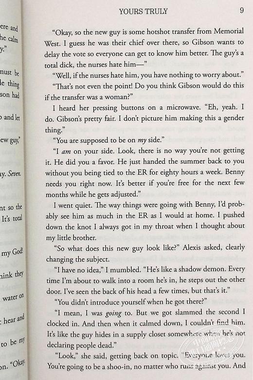 【中商原版】我 鄙人 Yours Truly 英文原版 Abby Jimenez 都市爱情流行小说 商品图7