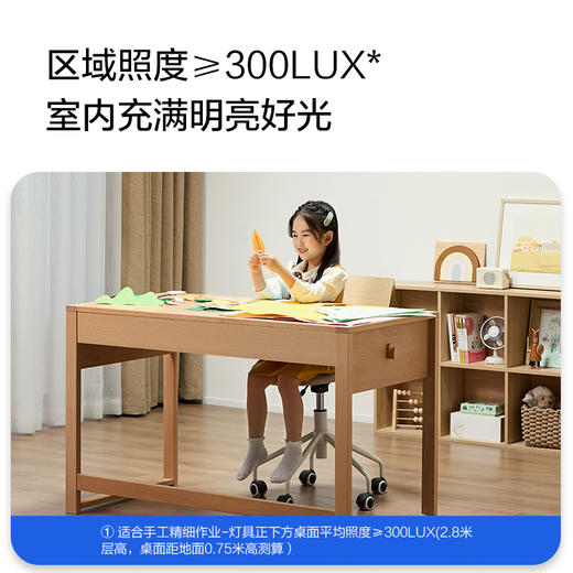 欧普（OPPLE）光X卧室专业光学简约现代圆形防眩吸顶灯 商品图3