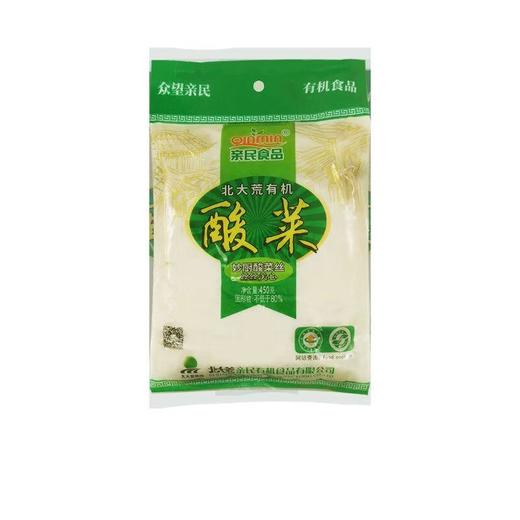 北大荒有机酸菜(丝)450g/袋 商品图1