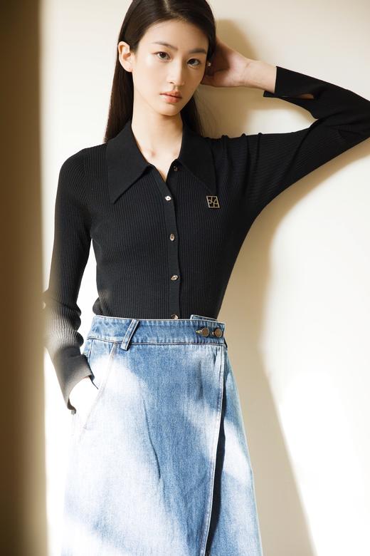 翻领开衫 商品图4