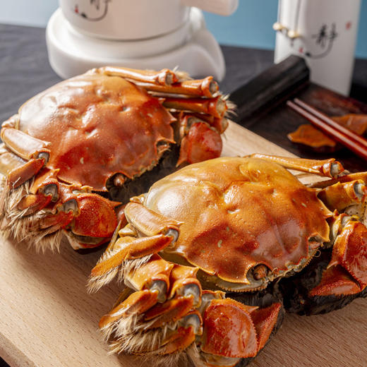 【不仅是一份礼物，更是一份温情与美味的代表！】阳澄湖大螃蟹 送礼的不二之选，品质保证，口感鲜美 严格筛选，保证每只螃蟹都符合高品质标准！lmsh 商品图2