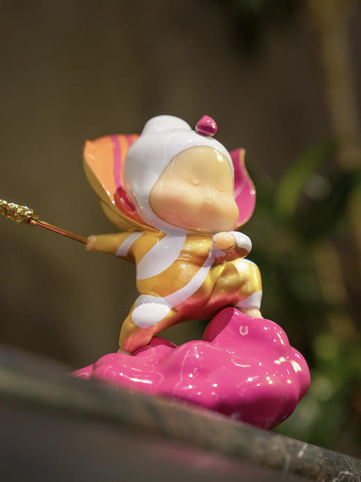 稀奇艺术《紫气东来》家居装饰创意办公室可爱小摆件生日礼物 商品图3