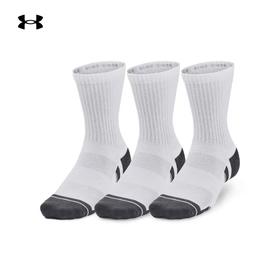 【云粉节】7楼安德玛UA Performance男女情侣棉质运动半腿袜-3双装1379530  吊牌价149元