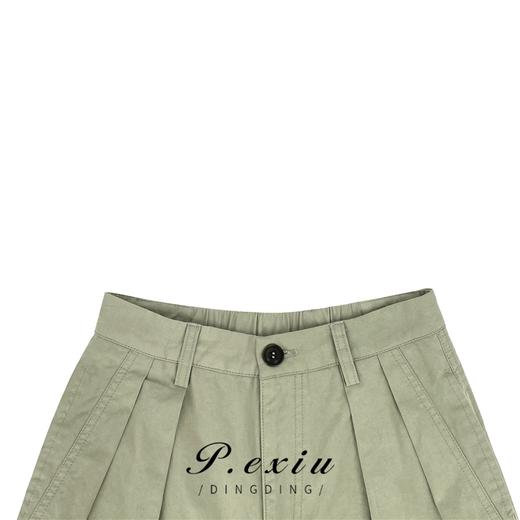 03-3潘依绣丁丁宠粉夏季宽松简约百搭工装风阔腿休闲裤 Z1348 商品图2