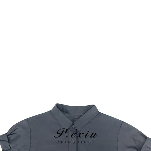 03-3潘依绣丁丁宠粉休闲宽松百搭显瘦短袖衬衫 K52631 商品图2