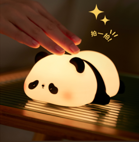 时光秀胖达硅胶小夜灯K-1155