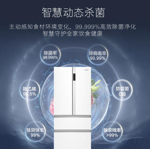 卡萨帝（Casarte）冰箱BCD-550WGCFDM4WKU1 商品图13