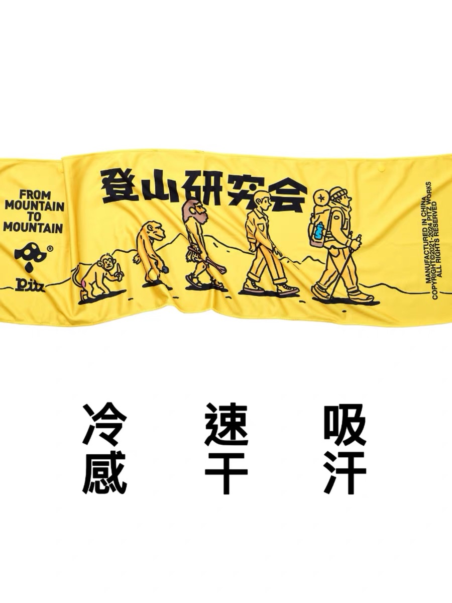 Pitz 户外旅行运动健身 速干吸汗冷感毛巾