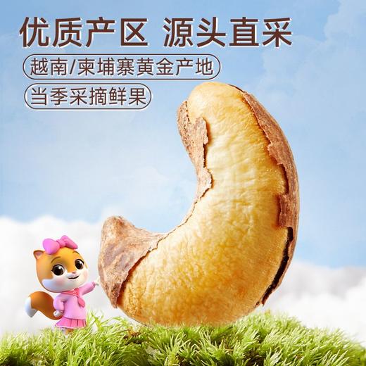 (百万补贴) 三只松鼠紫皮腰果400g 商品图1