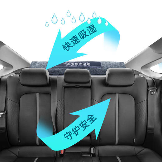 【回南天、雨天适用】汽车专用除湿袋 快速吸湿 干燥剂防潮防霉车载吸湿包 商品图5