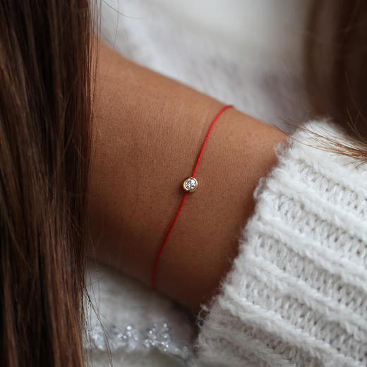 店面｜Redline-Pure-18K黄金 钻石 手链［法国设计师］ 商品图2