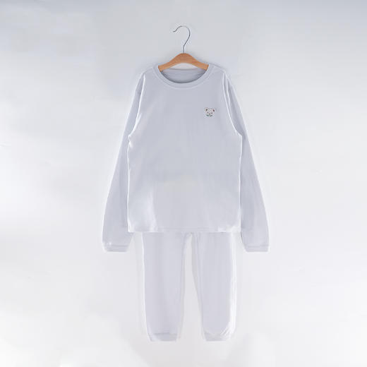 卓儿大童100%纯棉无骨长袖套头内衣套装（130#-160#） 商品图2