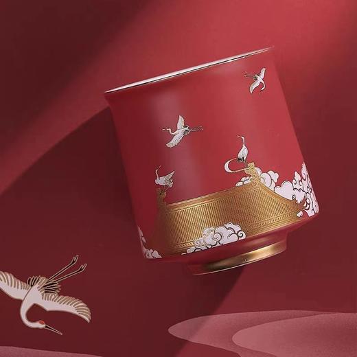 【积分】鹤喜茶杯主人杯4个套装 商品图1