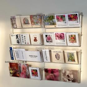 【花店陈列】卡片收纳架/墙挂款