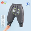 贝贝怡童装春秋新款儿童宽松束脚长裤男女童休闲裤宝宝卡通PP裤233K2547 商品缩略图3