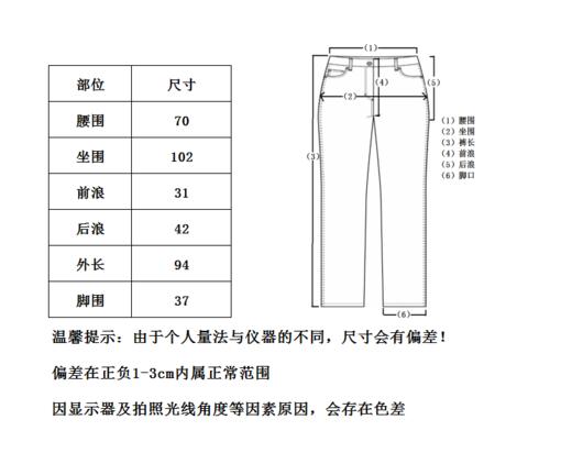 【融和会】商会推荐高腰窄脚牛仔裤  DF9022 赞 商品图5