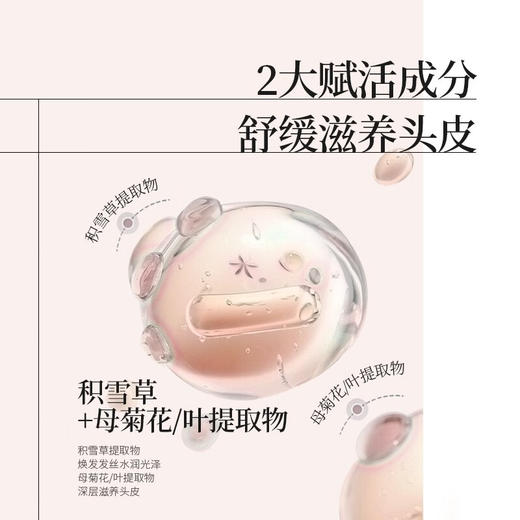 若也赋能滋养柔净洗发液 236ml  柔顺滋养 商品图2