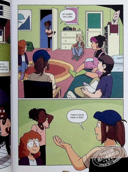 预售 【中商原版】保姆俱乐部图像小说12 全彩版A Graphic Novel The Baby-sitters Club 12 Adapted edition 英文原版 Ann M Martin 商品图7