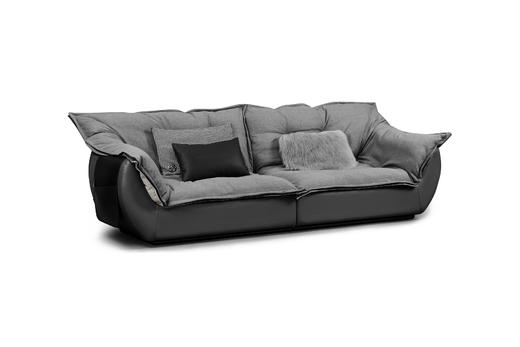 Mollo 小四人沙发 | 皮布面料可选，详询客服 商品图1