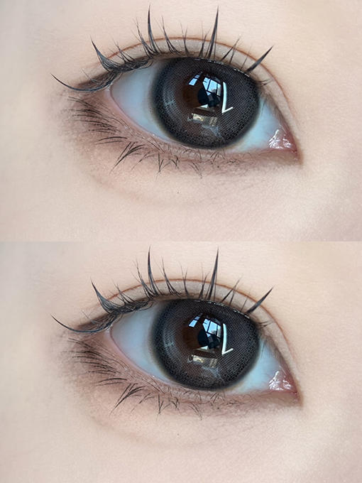 Pisircon 姐姐灰 日抛 十片 14.2mm 参考着色 13.6mm 基弧 8.5 含水 40% 新锐国货 商品图2