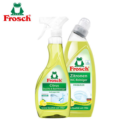 Frosch卫浴清洁喷剂500ml+便器清洁剂750ml【伊藤优选302209】 商品图0