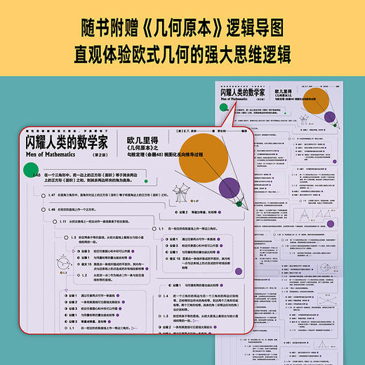 闪耀人类的数学家 点亮理性思考与不屈意志的火种 赠逻辑导图 商品图4