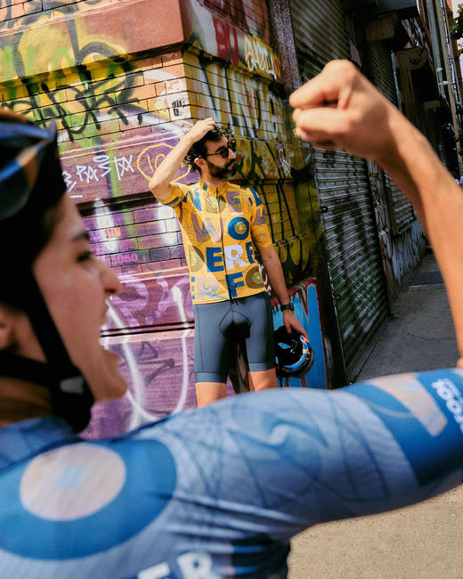 W无限(男)车衣-麦田金Jersey 商品图3