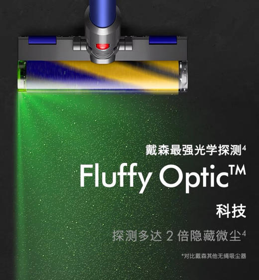 1楼戴森G5 Detect Fluffy 无绳吸尘器（镍色） 商品图3