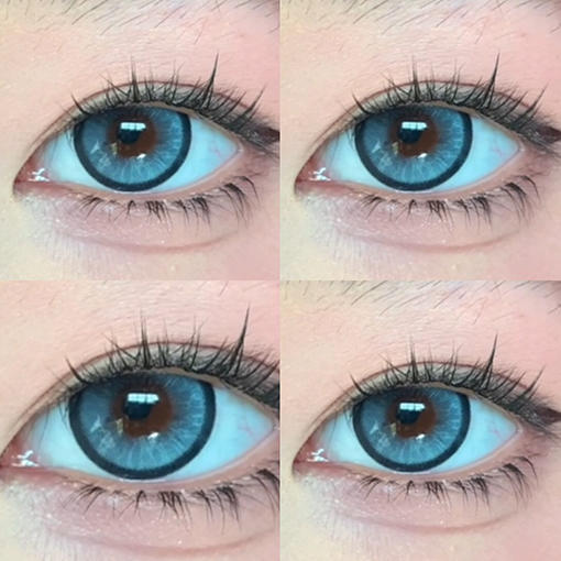 Yeelens 瓦尔登蓝钻 月抛 两片 14.5mm 参考着色 14.0mm 基弧 8.6 含水 42% 新锐国货 商品图2