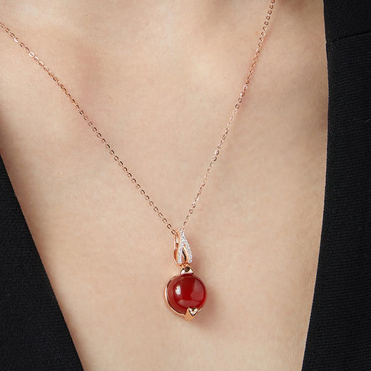 【宫里项链】福禄满满红玛瑙项链 商品图2