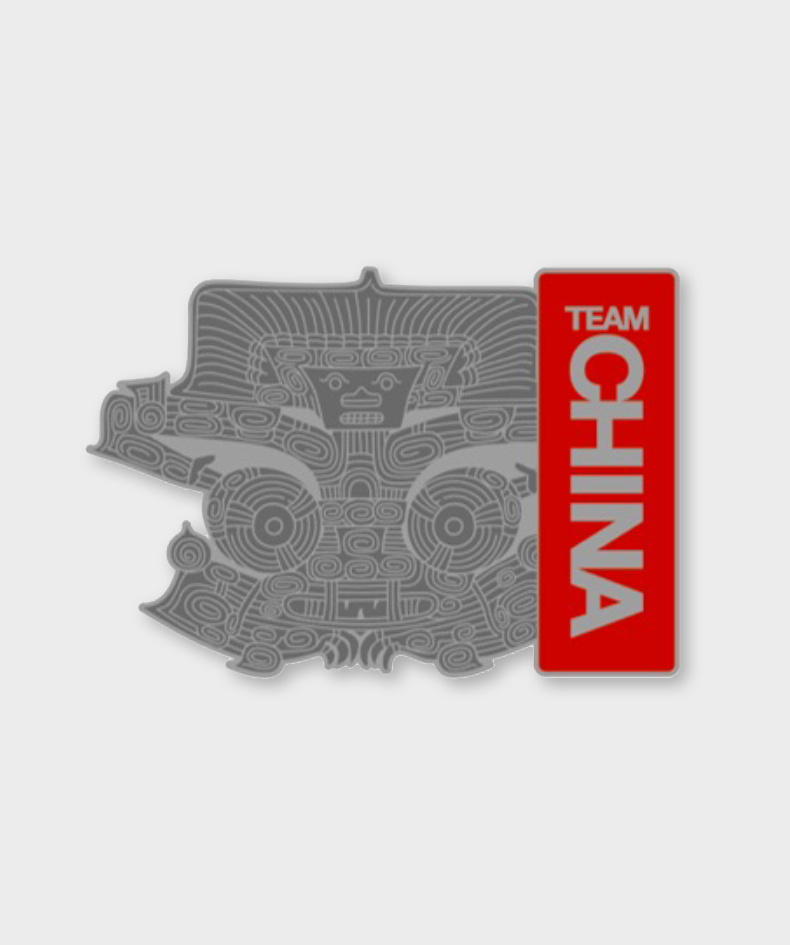 TEAM CHINA“琮容”徽章